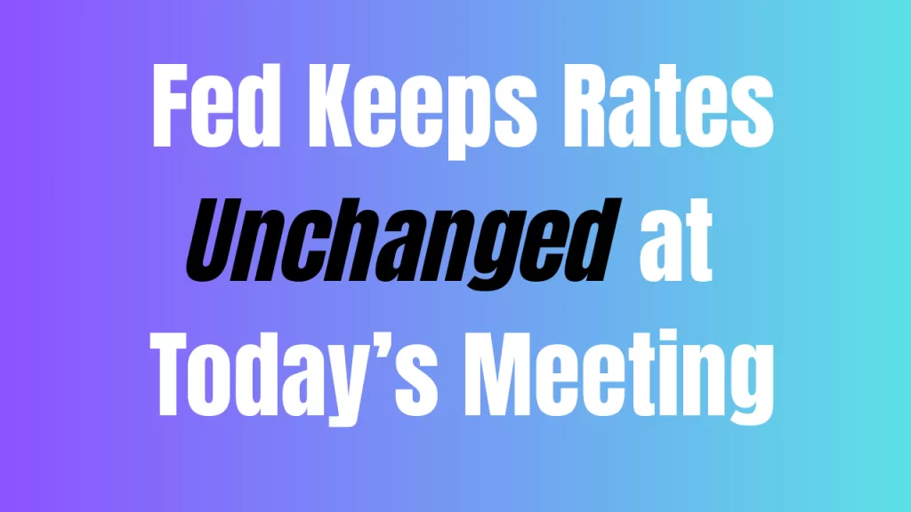 the Federal Reserve opted to keep interest rates unchanged at the conclusion of today’s Federal Open Market Committee (FOMC) meeting. The federal funds rate remains in the range of 5.25% to 5.50%, a 23-year high that has now persisted since July 2023. While investors and analysts had largely priced in a pause, the rationale behind the Fed’s decision reflects a complex balance of economic signals, inflation concerns, and a shifting labor market.