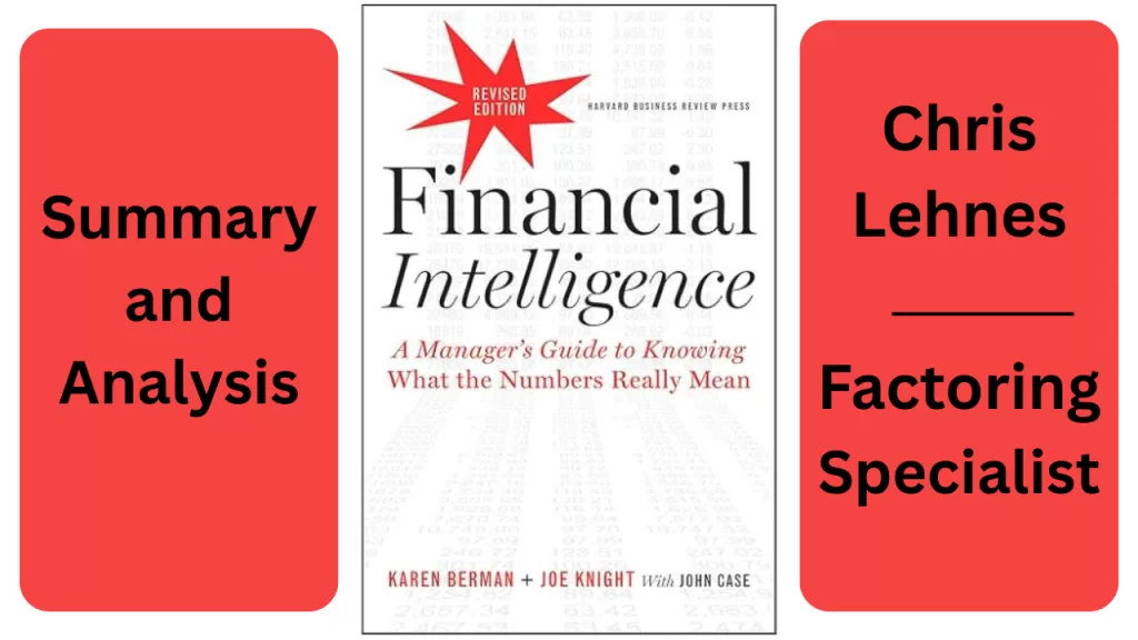 Financial Intelligence: by Karen Berman & Joe Knight