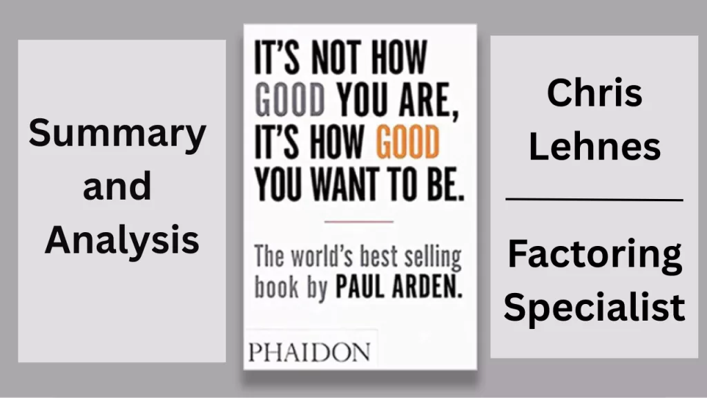 Paul Arden's "It's Not How Good You Are, It's How Good You Want To Be" is a provocative and unconventional guide to success, framed through the lens of creative advertising. The core message is that ambition and desire are far more important than innate talent or conventional qualifications. The book champions a mindset that embraces risk, challenges norms, learns from mistakes, and actively seeks criticism. It argues against the pursuit of mediocrity dictated by conventional business practices and encourages individuals to push beyond perceived limitations, not just for the benefit of their work, but for their personal growth and influence within their organizations. The book emphasizes the importance of clear communication, strategic thinking, and understanding underlying motivations (both client's and one's own) to achieve impactful and memorable results