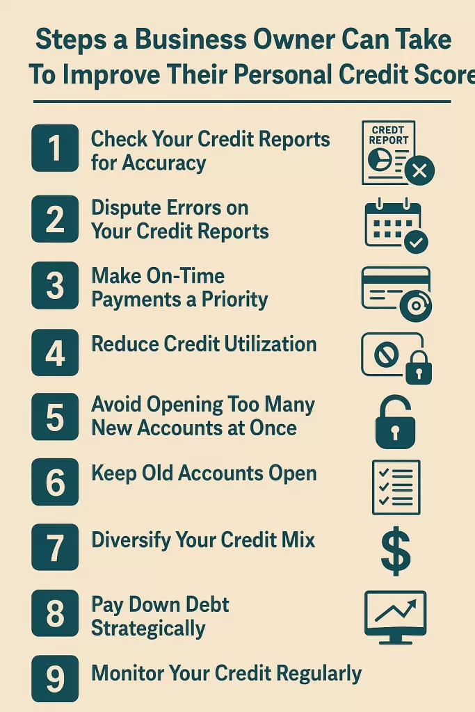 How to Improve Your Personal Credit Score