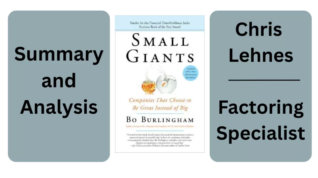 This document summarizes the core principles and critical observations presented in the provided excerpts from Small Giants by Bo Burlingham. The text highlights a distinct approach to business success that prioritizes qualities beyond relentless growth, focusing instead on culture, community, craftsmanship, and the personal values of the founders.