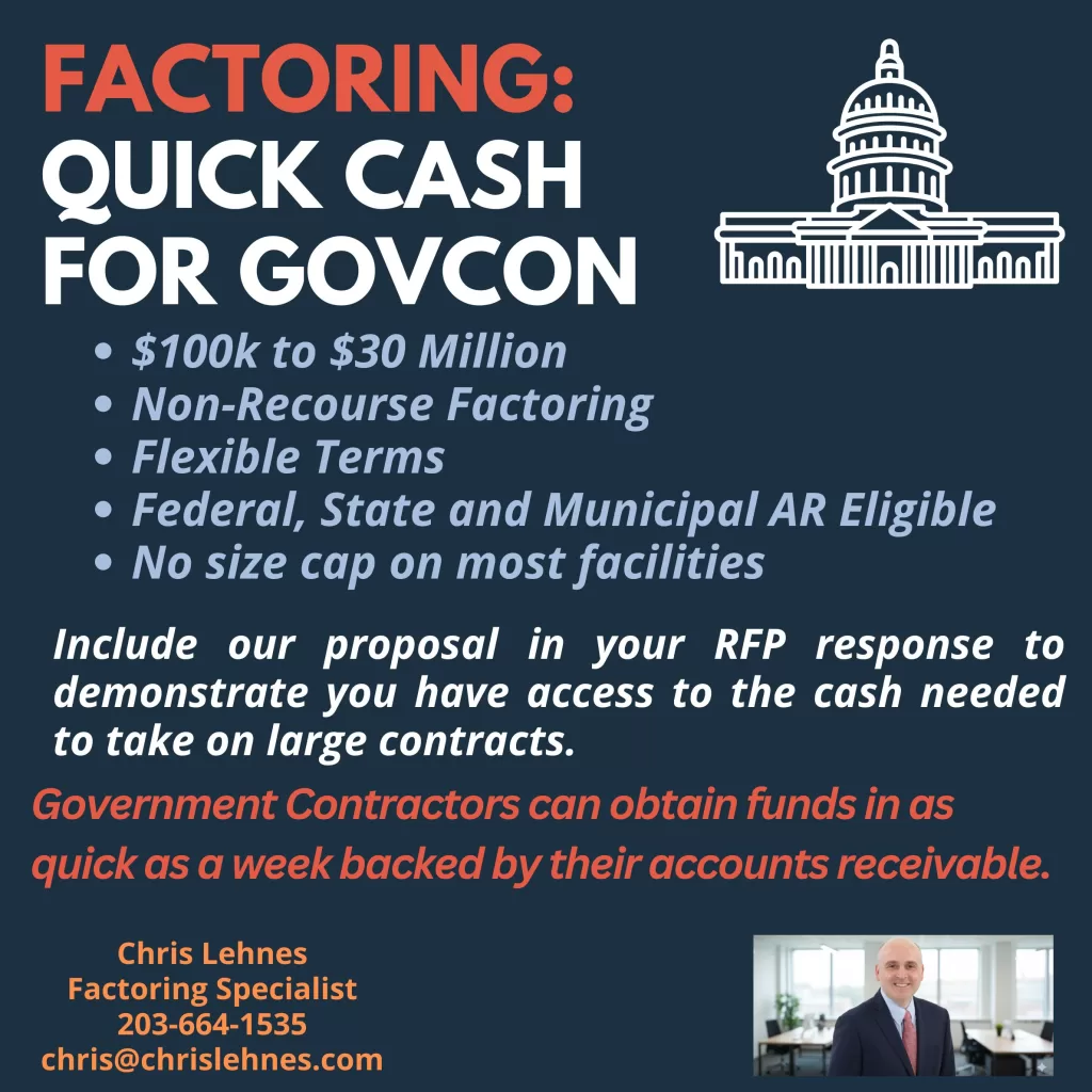 Factoring: Quick Cash for GovCon