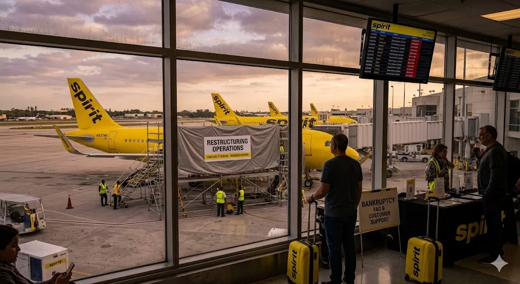 The Yellow Bird’s Turbulent Flight: Is Spirit Airlines Nearing the End?