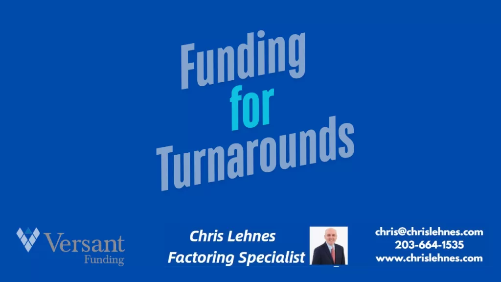 Funding for Turnarounds - Finance Your Restructuring with Quick Cash